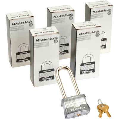 Master Lock® no. 1KALJ générales sécurité feuilleté cadenas - Qté par paquet : 6