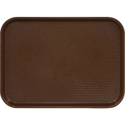 Cambro 1418FF167 - Tray Fast Food 14" x 18", Brown - Pkg Qty 12