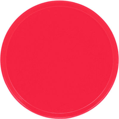 Cambro 1550521 - Camtray 15.5" Round Low, Cambro Red - Pkg Qty 12