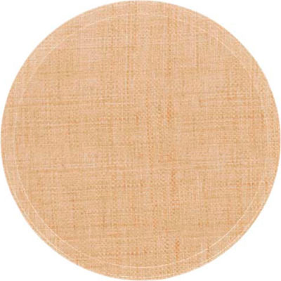 Cambro 1550204 - Camtray 15.5" Round Low, Rattan - Pkg Qty 12