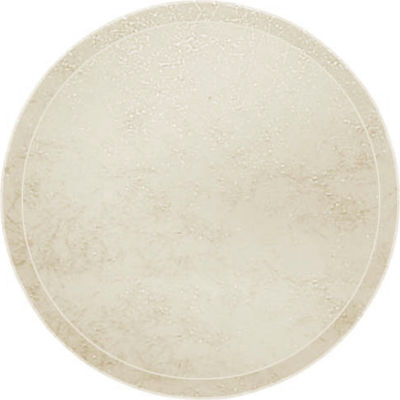 Cambro 1950526 - Camtray 19.5" Round Low, Galaxy Antique Parchment Gold - Pkg Qty 12