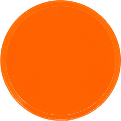 Cambro 1600220 - Camtray 16" Round, Citrus Orange - Pkg Qty 12