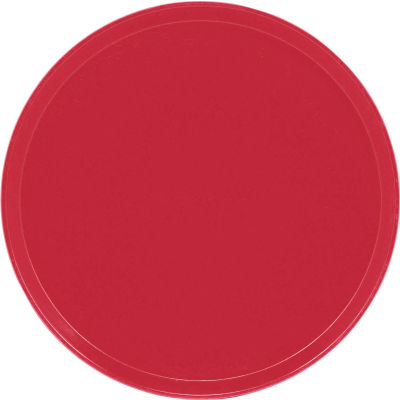 Cambro 1600221 - Camtray 16" Round, Ever Red - Pkg Qty 12