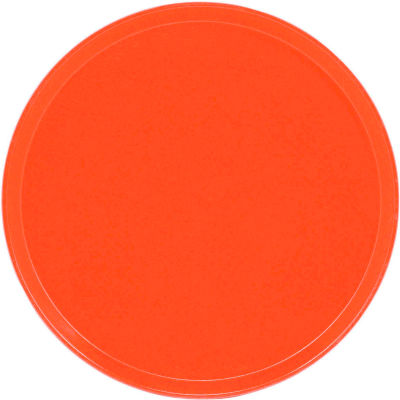 Cambro 1600222 - Camtray 16" Round, Orange Pizazz - Pkg Qty 12