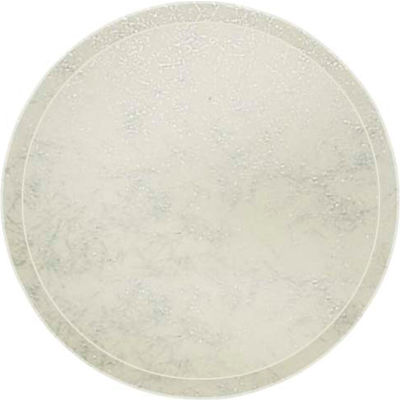 Cambro 1600531 - Camtray 16" Round, Galaxy Antique Parchment Silver - Pkg Qty 12