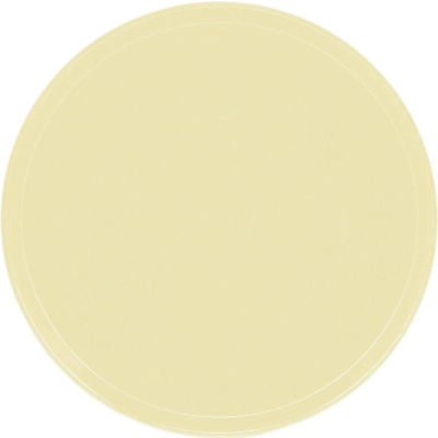 Cambro 1600536 - Camtray 16" Round, Lemon Chiffon - Pkg Qty 12