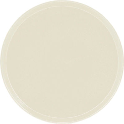 Cambro 1950538 - Camtray 19.5" Round Low, Cottage White - Pkg Qty 12