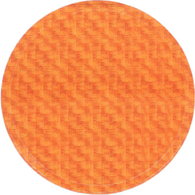 Cambro 1950302 - Camtray 19.5" Round Low, Light Basketweave - Pkg Qty 12