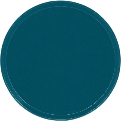 Cambro 1950401 - Camtray 19.5" Round Low, Slate Blue - Pkg Qty 12
