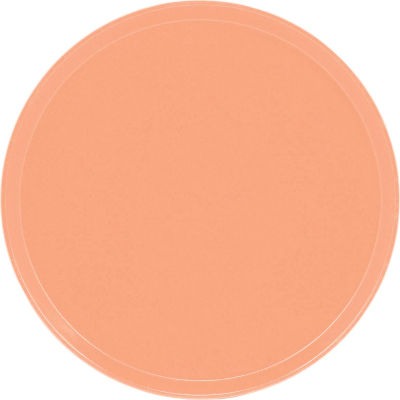 Cambro 1550117 - Camtray 15.5" Round Low, Dark Peach - Pkg Qty 12