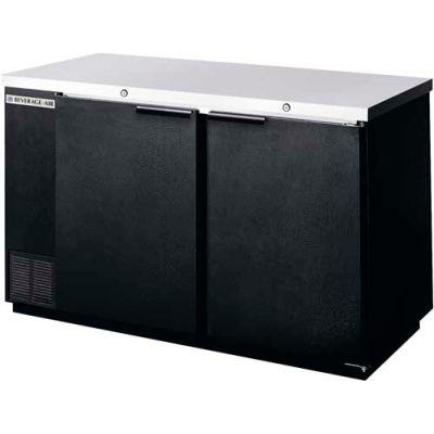 Série BB, la Base solide porte arrière Bar réfrigérateur 27" 59" W - BB58HC-1-S