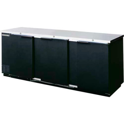 Série BB, la Base solide porte arrière Bar réfrigérateur 27" 95" W - BB94HC-1-B