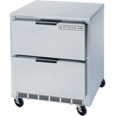 Sous-comptoir réfrigérateur w / tiroirs UCRD 29" D série, 27" W - UCRD27AHC-2