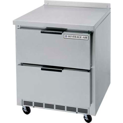 Boisson Air® WTRD119AHC-2 plan de travail réfrigérateur 32" Base 2/3 tiroirs, 119" W