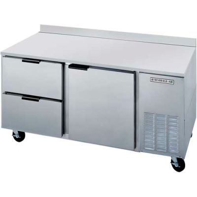 Boisson Air® WTRD67AHC-2 plan de travail réfrigérateur avec tiroirs WTRD 32" D série, 67" W