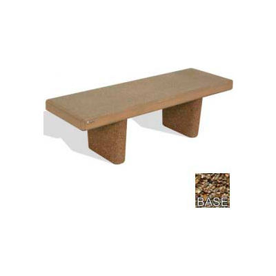 48" Heavy Duty Flat Bench, Tan River Rock