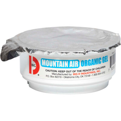 Gel déodorant bio de Big D - Mountain Air, 12/caisse - 115