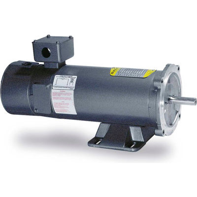 Baldor-Reliance Intergral Tach DC Motor, CDPT3440, 0.75 HP, 1750