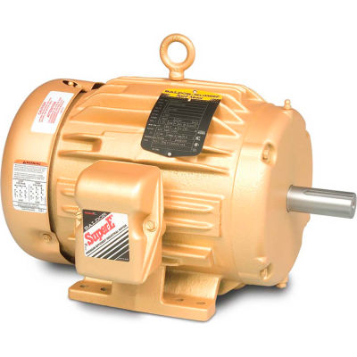 Moteur Baldor-Reliance EM4110T, 40 HP, 1775 tr/min, 3PH, 60HZ, 324T, 1260M, ventilation extérieure, F1