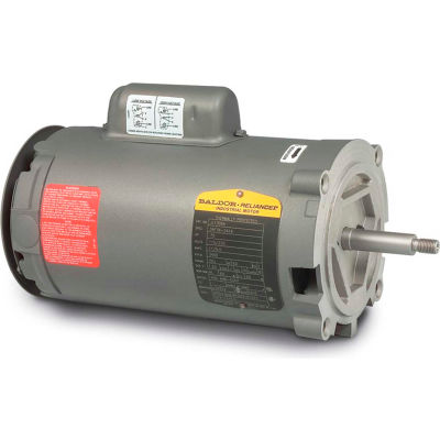 JL1303A moteur Baldor-Reliance 0,5HP, 3450 tr/min, 1PH, 60HZ, 56J, 3420L, ouvrir, F1