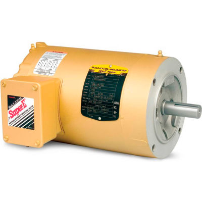 KENM3534 moteur Baldor-Reliance, 0,33CV, 1750 tr/min, 3PH 60Hz, 56C, 3516 M, TENV, F1