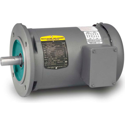 MVM3461D moteur Baldor-Reliance, 0,37kw, 1725 RPM, 3PH 60Hz, D71D, 3320 M, TEFC, F