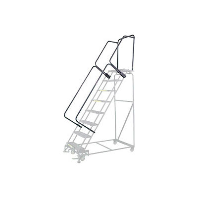46 "H CAL-OSHA balustrade Kit pour acier inoxydable roulement Ladder - Étape 10 à 12 - CAL OSHA SS 10-12