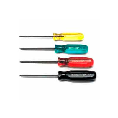 Bondhus 11640 Set 4 Square Recess Screwdrivers #0-3