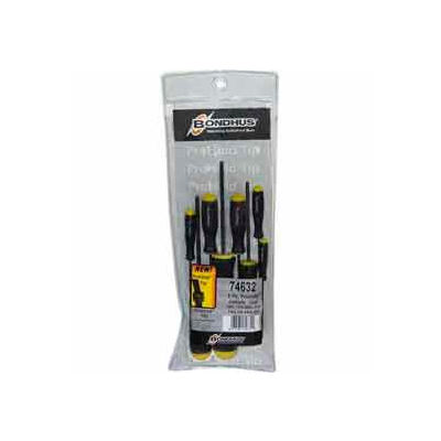 Bondhus 74637 Set 13 ProHold Balldriver Screwdrivers .050"-3/8"