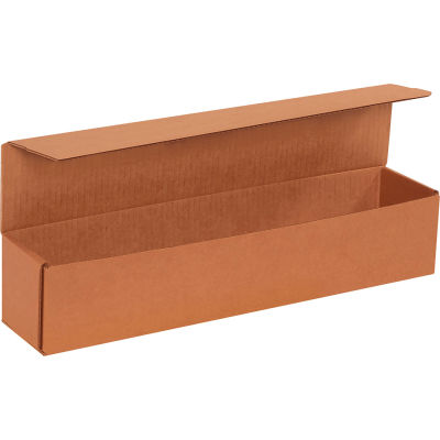 Enveloppes en carton ondulé industriel™ Global, 17-1/2 po L x 3-1/2 po l x 3-1/2 po H, kraft - Qté par paquet : 50