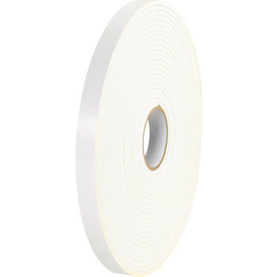 Double Sided Foam Tape 1" x 36 Yds White - 2/PACK