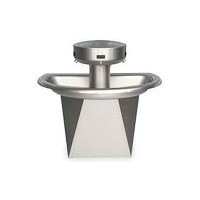 Bradley Corp® Wash Fountain, Semi-Circular,110/24 VAC, Série SN202, 3 Personne