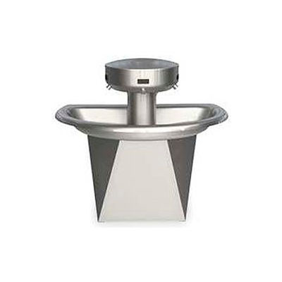 Bradley Corp® Wash Fountain, Semi-Cicular, 110/24 VAC, Série SN202, 3 Personne