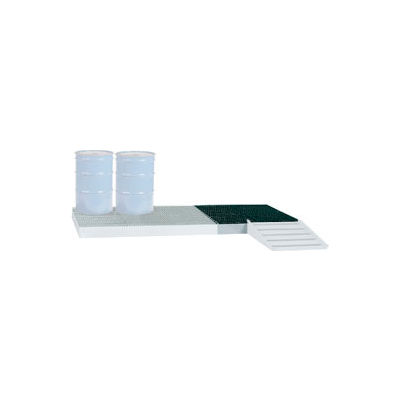 Little Giant® Low-Profile Spill Control Platform SSB-5151 4-Drum 66 Gallon