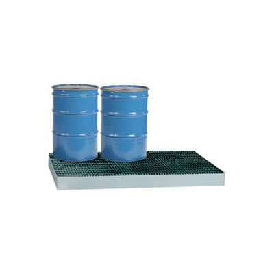 Little Giant® Low-Profile Spill Control Platform SSB-5176 6-Drum 99 Gallon