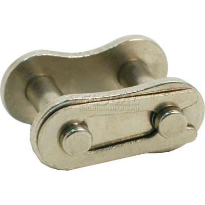 Tritan Precision Ansi Nickel Plated Roller Chain - 25-1np - 1/4" Pitch - Connecting Link