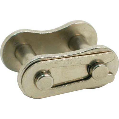 Tritan Precision Ansi Nickel Plated Roller Chain - 40-1np - 1/2" Pitch - Connecting Link