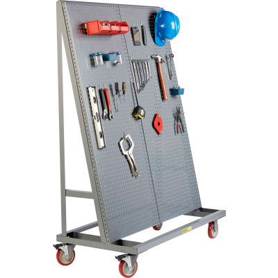 Little Giant Pegboard Mobile a-frame AFPB1S2448-TL60 - 60" grand, 1 face