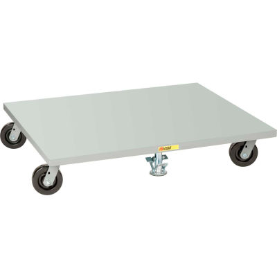 Little Giant® Pallet Dolly PDS4848-6PH2FL - Solid Deck - 48" x 48" with 2 Floor Locks
