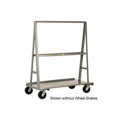 Little Giant® "A" Frame Sheet & Panel Truck AF3672-BK, 36 x 72 with Brake Wheels