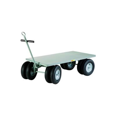 Little Giant® 8-Wheeler Wagon Truck CD-3048-16PFD-CR - Flush Deck - 30 x 48