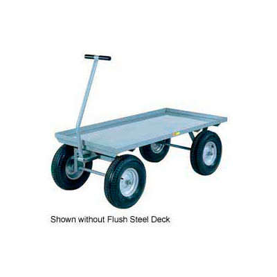 Little Giant® Wagon Truck CH-2448-12PFSD - Flush Deck - 24 x 48 - Pneumatic Wheels - 2000 Lb.