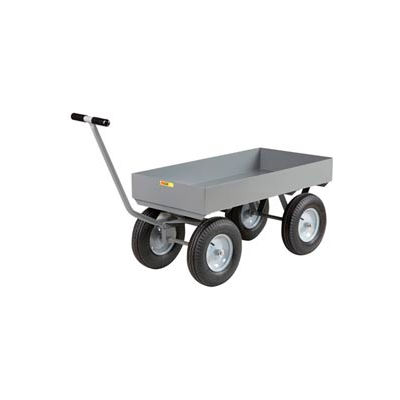 Little Giant® Deep Lip Wagon Truck CH-2448-X6-16P - 24 x 48 - Pneumatic Wheels - 3000 Lb. Cap.