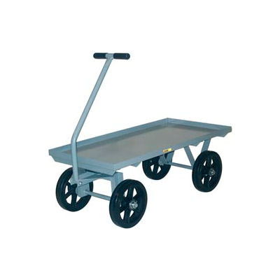 Little Giant® Wagon Truck CH-3060-12MR - Lip Deck - 30 x 60 - Mold-on Rubber Wheels