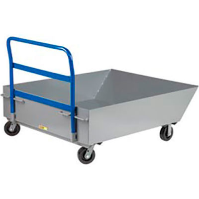 Little Giant® Low Profile Front Scoop Hopper Truck HT-4857-6PH, 12" Deep