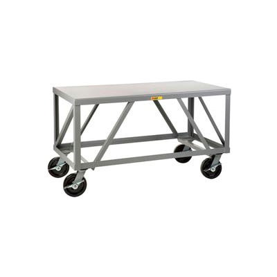 Petite table mobile géante®, 5000 lb. Capacité, 72"L x 36"L x 34"H, Gris