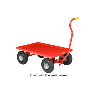 Little Giant® Nursery Wagon Truck LW-2436-10 - Steel Deck - 10 x 2.75 Rubber Wheel