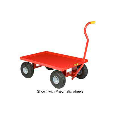 Little Giant® Nursery Wagon Truck LW-2436-8S - Steel Deck - 8 x 2.50 Rubber Wheel