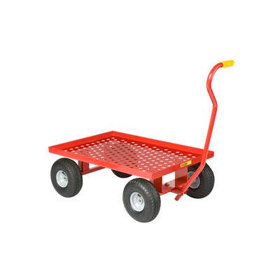 Little Giant® Nursery Wagon Truck LWP-2436-10 - Perforated Deck - 10 x 2.50 Rubber Wheel