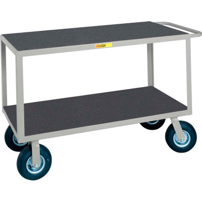 Little Giant® Flush Handle Instrument Cart Flush Non-Slip Vinyl 24x48